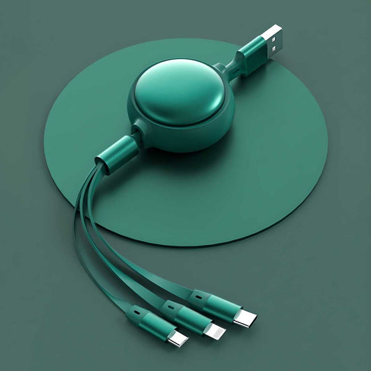 3 in 1 Charging Data Cable thekwm-p6