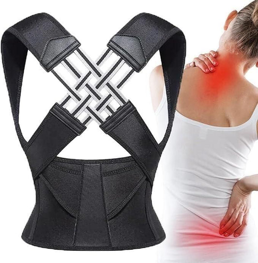 Adjustable Back Posture Corrector/ Slouching Relieve Pain Belt Women Men thekwm-p6