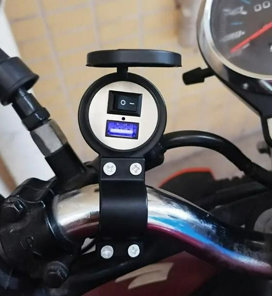 Bike-Motorcycle USB Charger thekwm-p6
